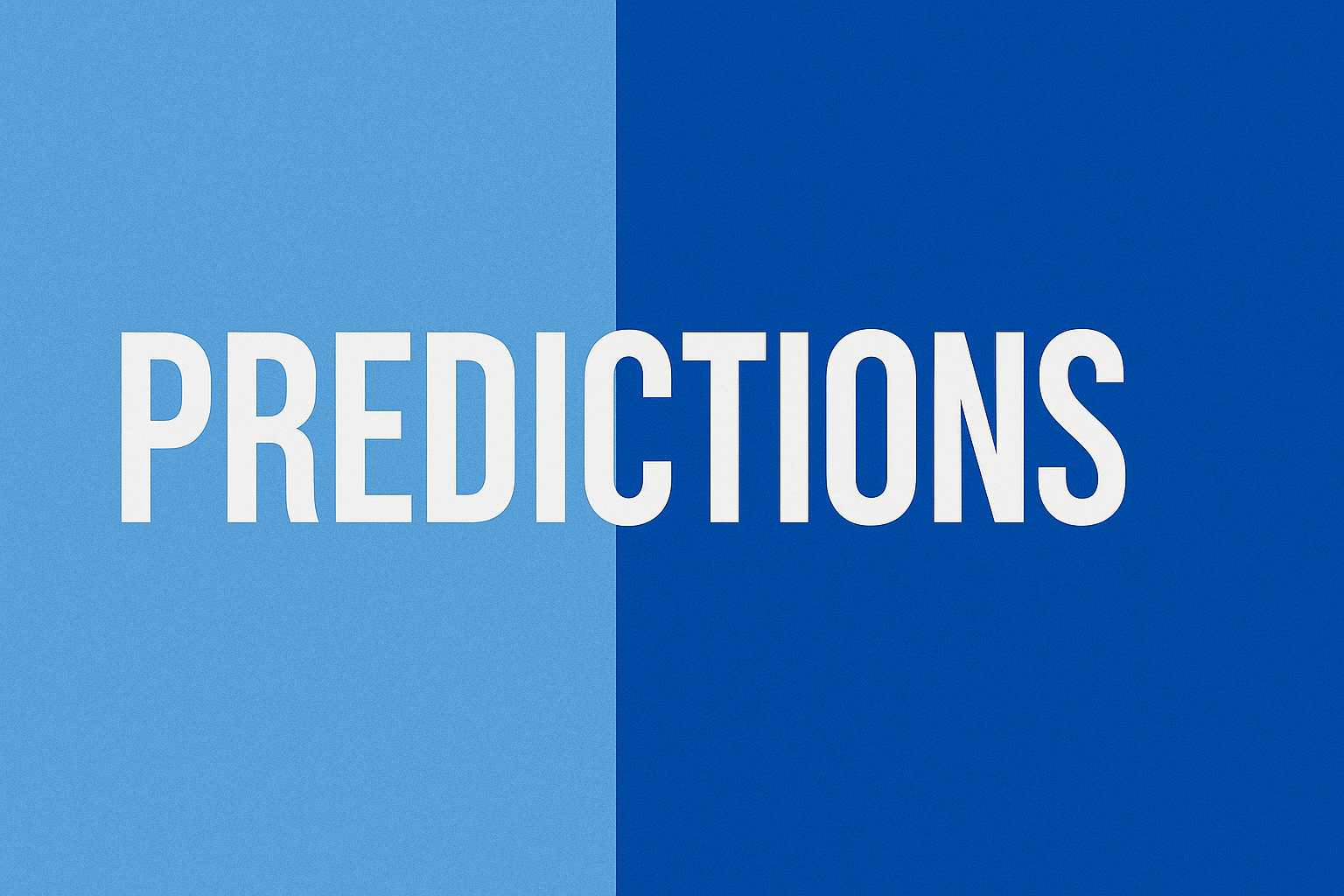 Prediction & Scoreline