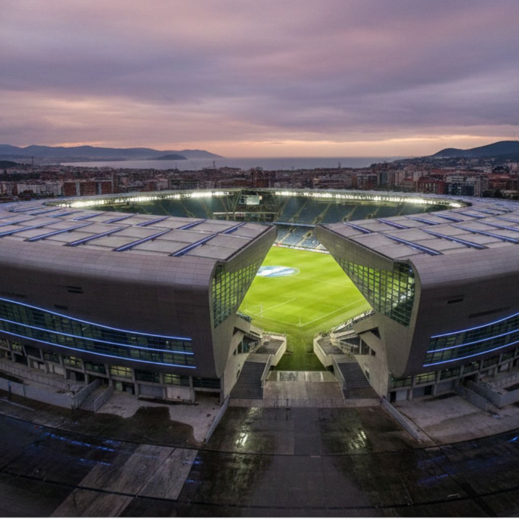 A Top view of Balaídos Architecture and Modern Redevelopment