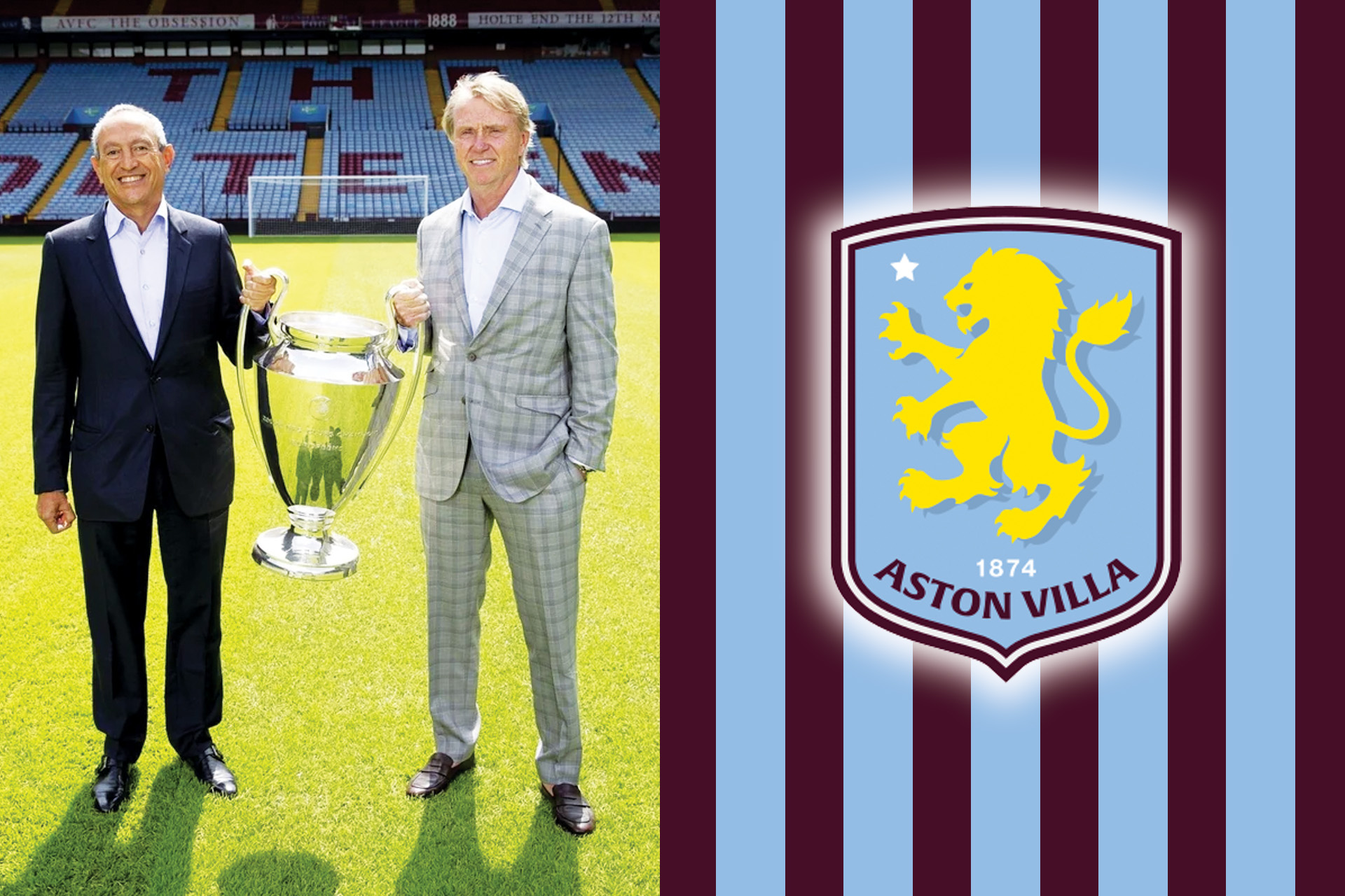 aston villa club wes edens & nassef sawiris