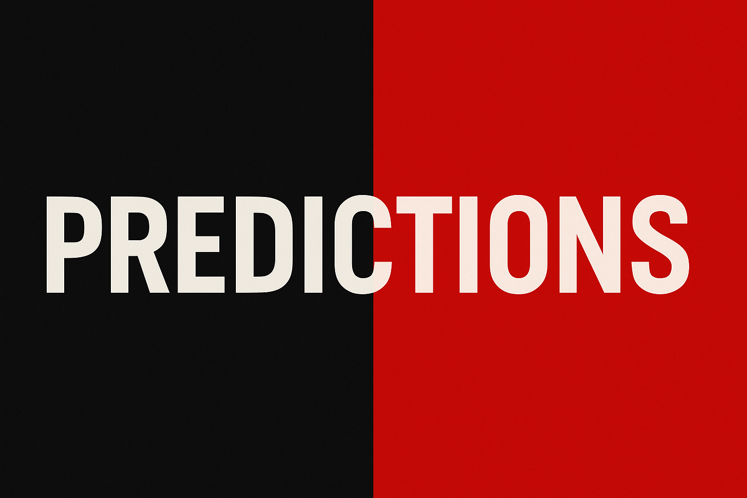 Prediction & Scoreline
