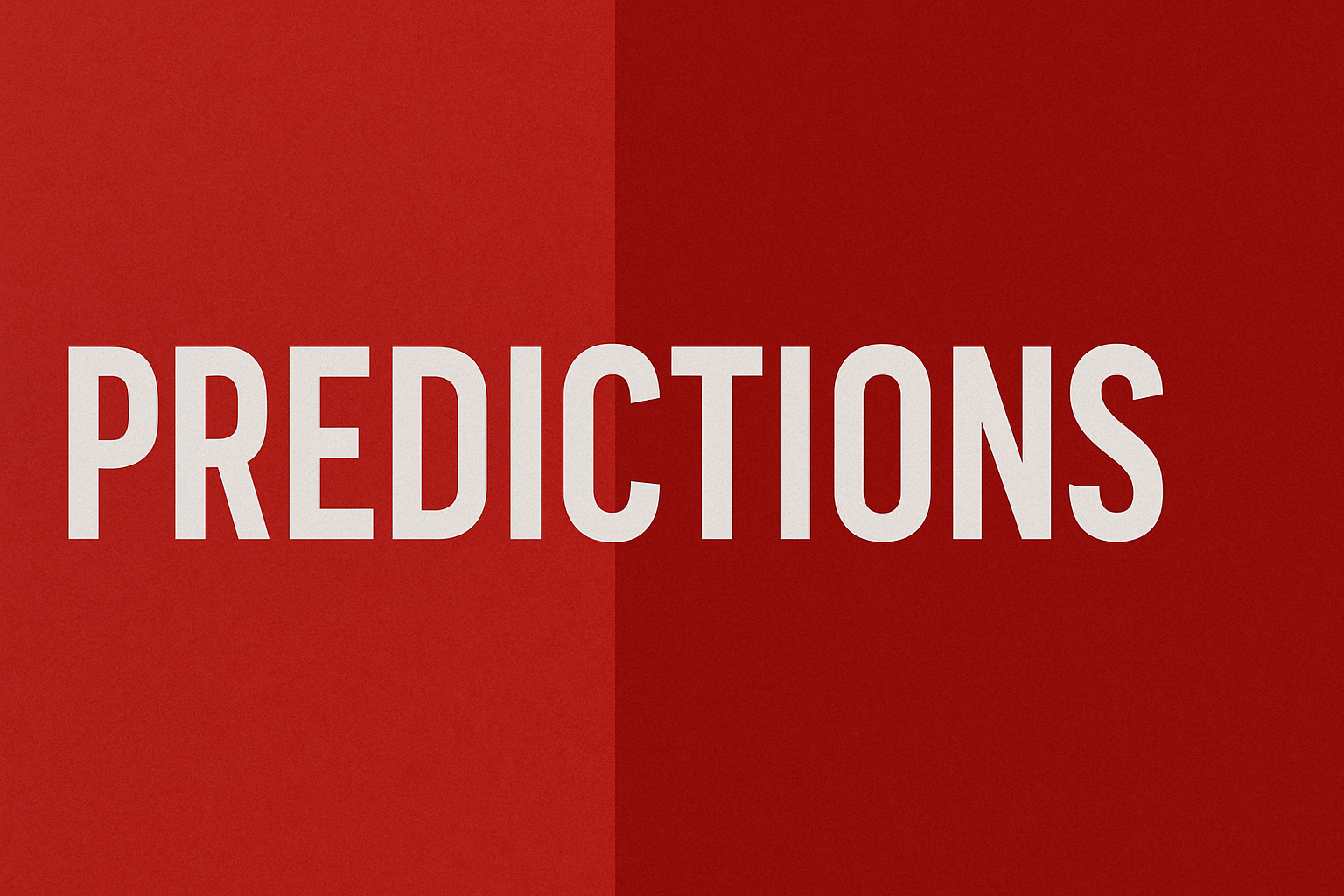 Prediction & Scoreline