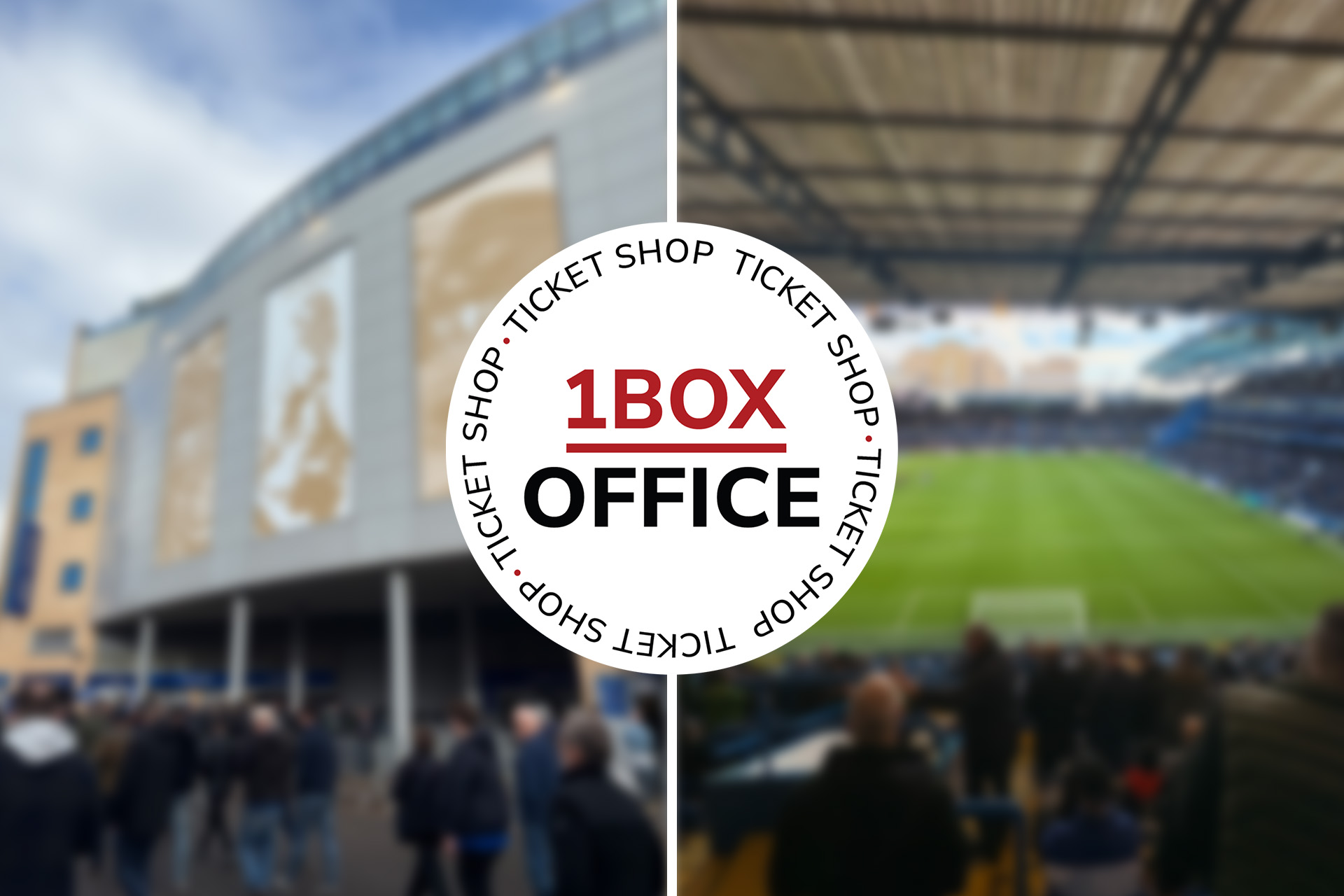 1boxoffice logo and stadium