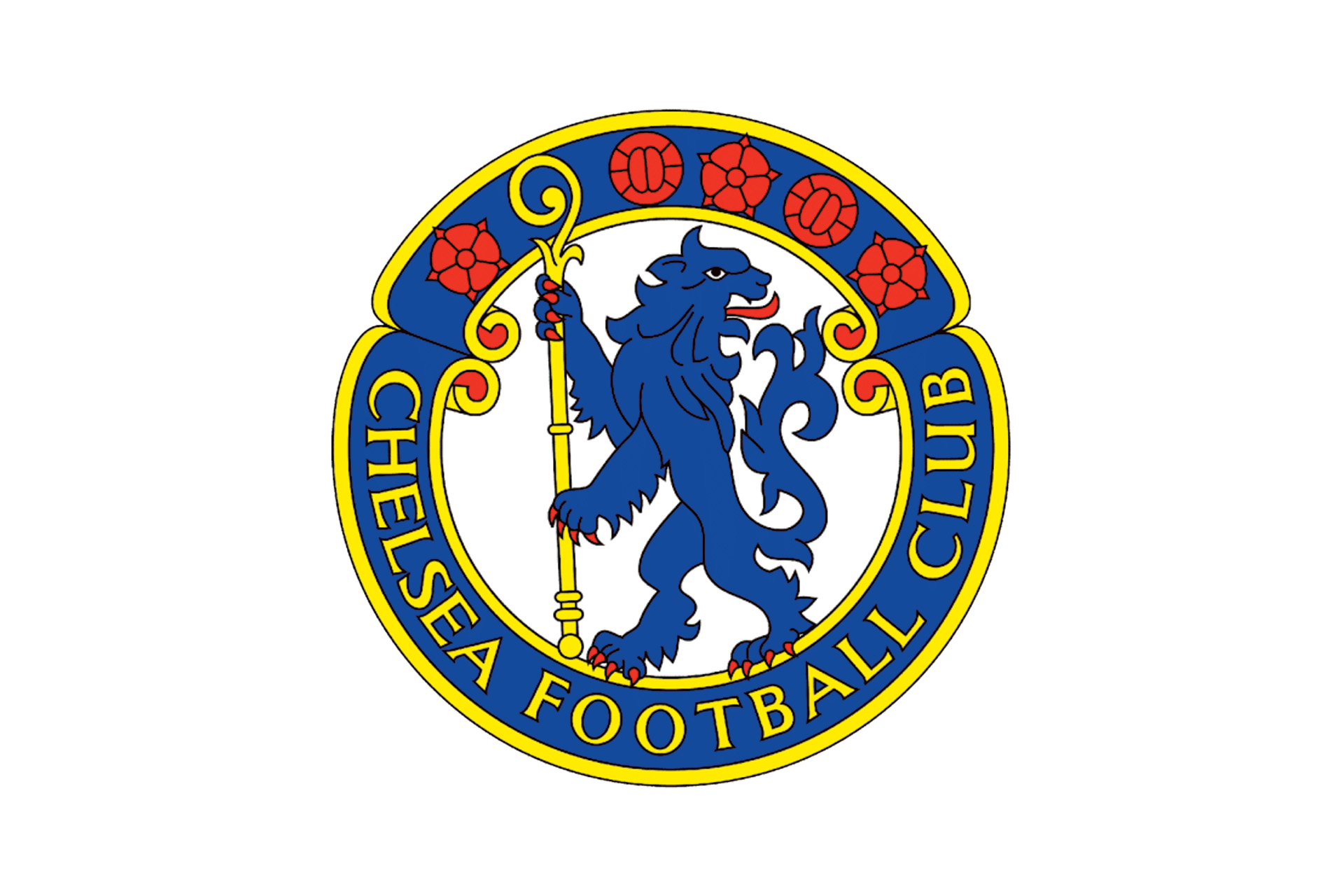 first chelsea lion crest 1953