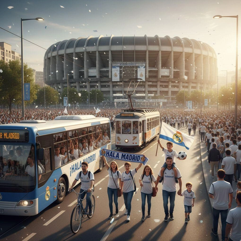 Getting to the Bernabéu